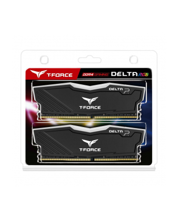 Team Group DDR4 -16GB - 3200 - CL - 16 T-Force Delta Kolor: CZARNY Dual Kit