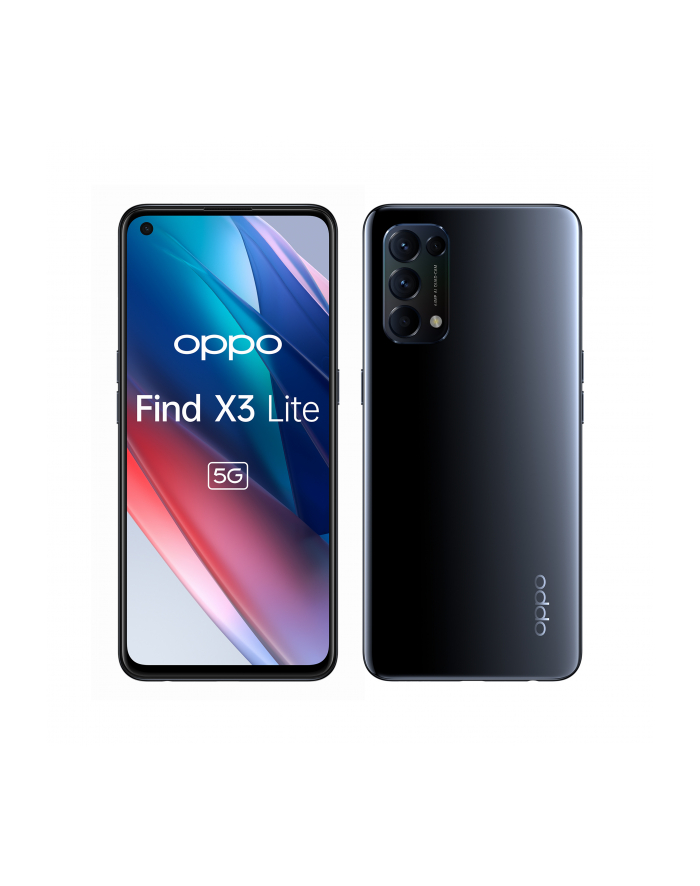 Oppo Find X3 Lite - 6.4 - 128GB / 5G DualSim Kolor: CZARNY - System Android główny