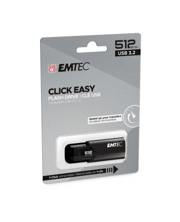 Emtec USB 512GB 20/10 B110 Kolor: CZARNY U3.2 ETC - ECMMD512GB113 nr 1