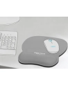 DeLOCK ergonomic mouse pad with gel wrist rest - 245x206 - nr 1