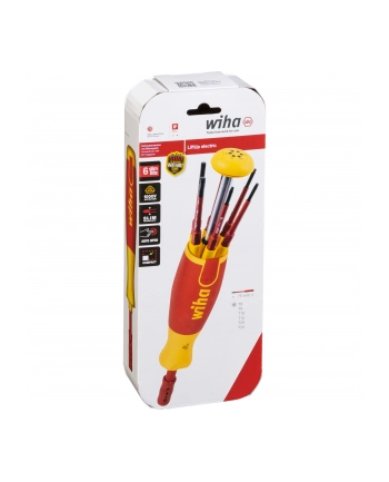 Wiha screwdriver with bit magazine Liftup - 41158