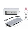 DeLOCK USB-C DS M.2 Slot-4K HDMI / USB / LAN - + PD 3.0 - nr 13