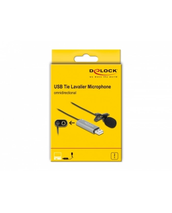 DeLOCK USB tie microphone - 66638 nr 2