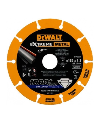 Dewalt diamond cutting disc DT40252-QZ - 125x1.3mm nr 2