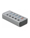 DeLOCK USB 3.2 Gen1 Hub + 4Po + 1SLK + ST + BE - 63262 - nr 5