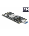 DeLOCK USB 3.0 conv. Type-A St> M.2 Key.B - with SIM slot - nr 5