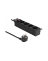 DeLock 10 socket strip 4-way 1U bk - with pczerwonyective contact switch - nr 3
