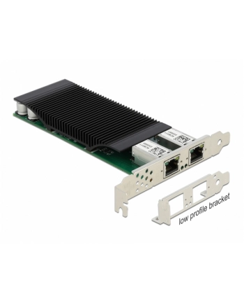 DeLOCK PCIe x4 K 2xRJ45 GB LAN PoE + i350 - 88500