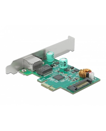 DeLOCK PCIe x1 K 1xRJ45 2.5GB LAN PoE - 89139