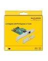 DeLOCK PCIe x1 K 1xRJ45 2.5GB LAN PoE - 89139 - nr 8