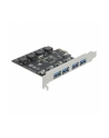 DeLOCK PCIe x1 K 4x ext USB-A BU SS USB - 90509 - nr 27