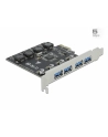 DeLOCK PCIe x1 K 4x ext USB-A BU SS USB - 90509 - nr 30