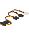 DeLOCK SATA 15P St> 3xSATA + 1xMolex - 4 pin socket 20 cm (PCB) - nr 6