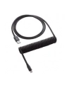 CableMod Classic Coiled Keyboard Cable Kolor: CZARNY 1.50m - USB-A> USB-C - nr 12