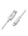 CableMod Classic Coiled Keyboard Cable Kolor: BIAŁY 1.50m - USB-A> USB-C - nr 3