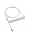 CableMod Classic Coiled Keyboard Cable Kolor: BIAŁY 1.50m - USB-A> USB-C - nr 5