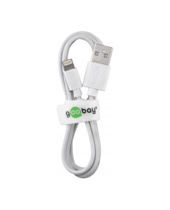 Goobay cable Lightning Kolor: BIAŁY 2.0m - 72907 nr 1