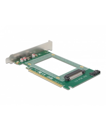 DeLOCK PCIe x16> 1 xint. U.2 NVMe - SFF-8639