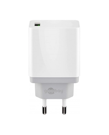 Goobay USB 1Port 18W / 3.0A QC3.0 Kolor: BIAŁY - 44955
