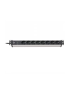 Brennenstuhl Alu Line 8-way 19 2m Kolor: CZARNY / grey - H05VVF3G1,5 / 19,500 A - nr 10