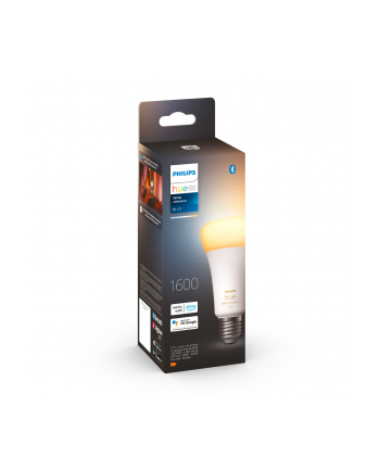 Philips Hue E27 single pack 1100lm 100W - White Amb.