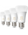 Philips Hue E27 pack of four 4x570lm 60W - White Amb. - nr 19