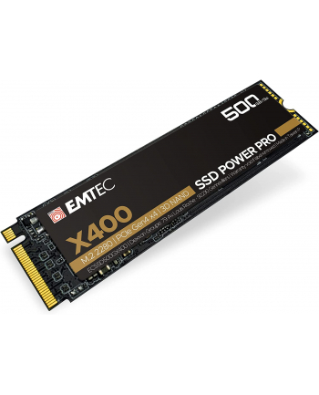 Emtec SSD 500GB 5200/2000 X400 PCIe4 M.2 - ECSSD500GX400