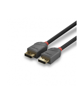 Lindy DisplayPort 1.2 cable Anthra Lindye 10m - 36486