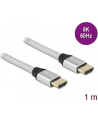 DeLOCK UHS HDMI 48Gbps 8K 60Hz 1.0m silver - 85366 - nr 2