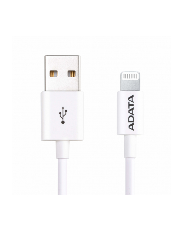 ADATA Lightning Cable (A-to-LT) Kolor: BIAŁY 1m - Plastic główny