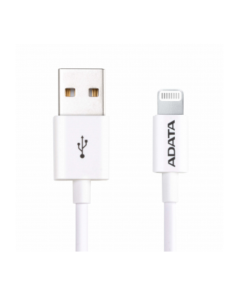 ADATA Lightning Cable (A-to-LT) Kolor: BIAŁY 1m - Plastic