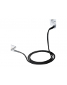 Goobay cable Lightning textile grey / silver 1,0m - 49268 - nr 4