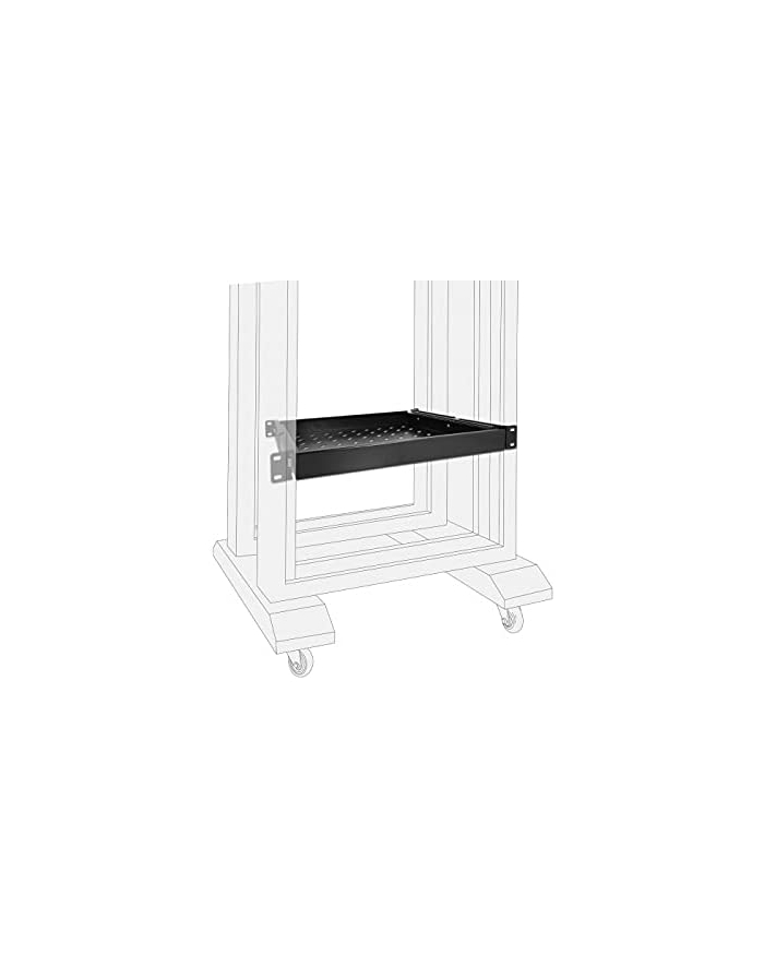Delock 19 pull-out drawer 1U bk - 42631 główny
