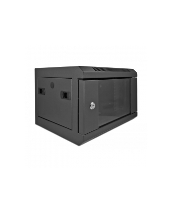 DeLOCK 25.4 cm (10 ) network cabinet with glass door, IT cabinet 43379