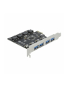 DeLOCK PCIe x1 K 4x ext USB-A BU SS USB - 90509 - nr 7