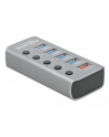 DeLOCK USB 3.2 Gen1 Hub + 4Po + 1SLK + ST + BE - 63262 - nr 10