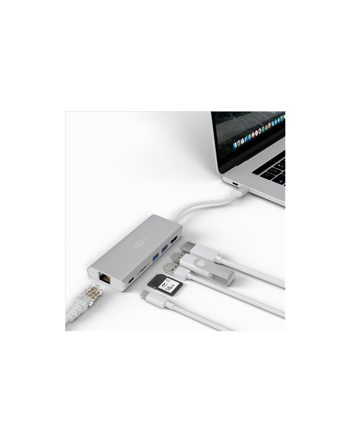 Goobay USB-C Adap. HDMI 4k30Hz + PD 60W - 76788 główny