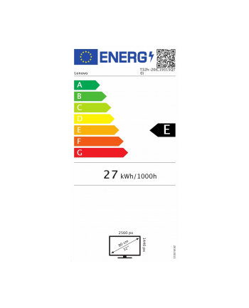 Lenovo 31.5 LED ThinkVision T32h - T32h-20