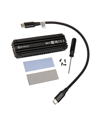 Silverstone Technology SST-MS12 - M.2 Devices External