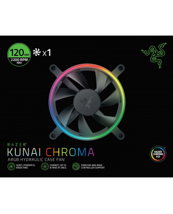 Razer Kunai ARGB LED PWM 1x 120x120x25mm - RC21-01800100-R3M1