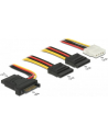 DeLOCK SATA 15P St> 3xSATA + 1xMolex - 4 pin socket 20 cm (PCB) - nr 3