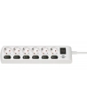 Brennenstuhl socket strip 6-way 2m Kolor: BIAŁY - H05VVF 3G1.5 - nr 14