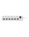 Brennenstuhl socket strip 6-way 2m Kolor: BIAŁY - H05VVF 3G1.5 - nr 15