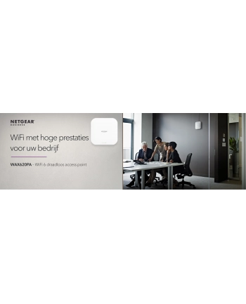 Netgear WAX620 WiFi / AX3600 / Access Point - WAX620-100(wersja europejska)S nr 1
