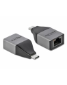 DeLOCK USB-C> Giga LAN 10/100/1000 Mbps - 64118 - nr 1