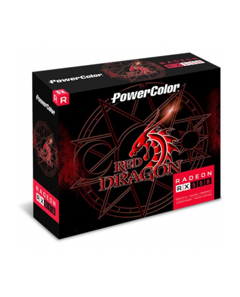 Karta graficzna PowerColor Radeon Red Dragon RX 550 4GB LP DVI/HDMI (AXRX 550 4GBD5-HLE)