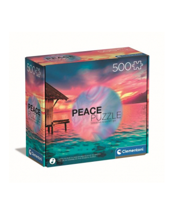 Clementoni Puzzle 500el Peace Żyjąc taraźniejszością (Living the present) 35120