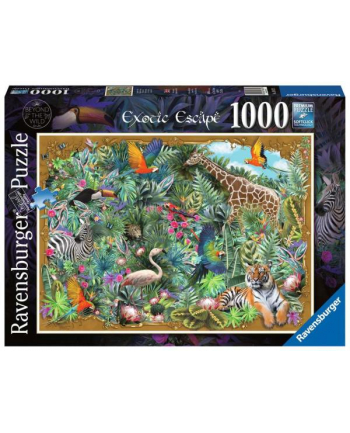 Puzzle 1000el W głębi dziczy. Exotic Escape 168279 RAVENSBURGER