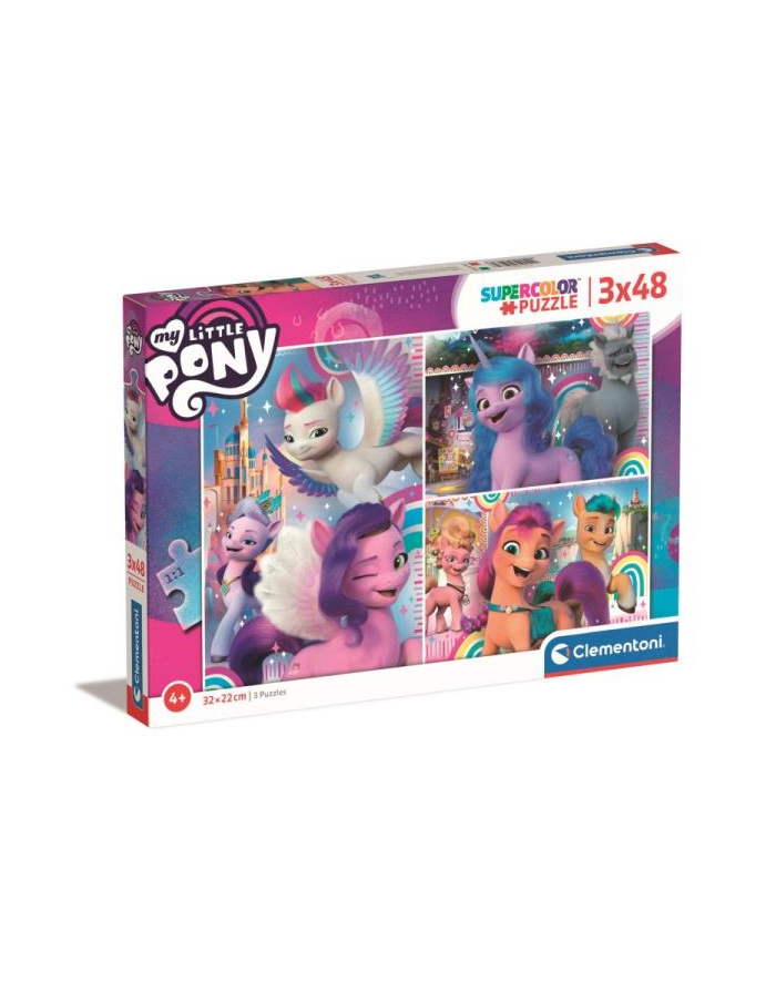 Clementoni Puzzle 3x48el My Little Pony 25275 główny