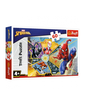 Puzzle 60el W sieci Spiderman 17372 Trefl